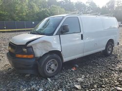 Salvage trucks for sale at Waldorf, MD auction: 2017 Chevrolet Express G2500