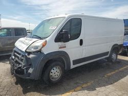 Salvage trucks for sale at Woodhaven, MI auction: 2015 Dodge RAM Promaster 1500 1500 Standard