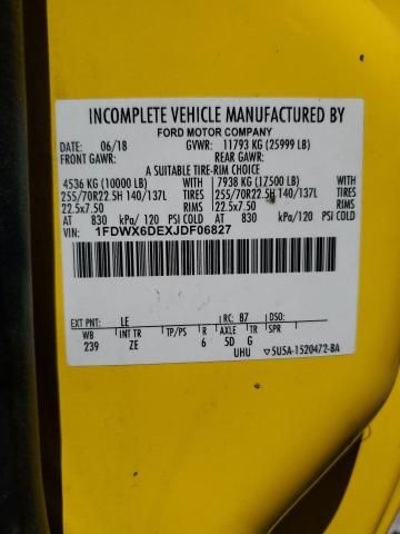 2018 Ford F650 Super Duty