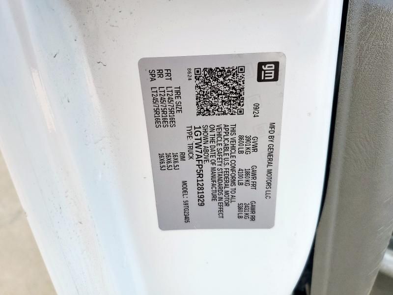 2024 GMC Savana G2500