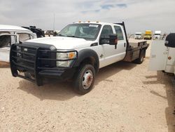 Salvage trucks for sale at Andrews, TX auction: 2014 Ford F450 Super Duty
