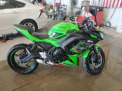 Salvage cars for sale from Copart Franklin, WI: 2024 Kawasaki EX650 P