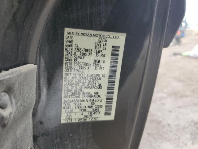 2006 Nissan Titan XE