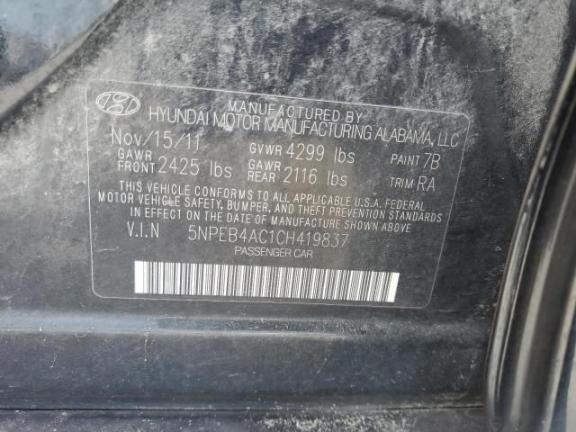 2012 Hyundai Sonata GLS
