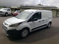 Salvage trucks for sale at Kapolei, HI auction: 2017 Ford Transit Connect XL