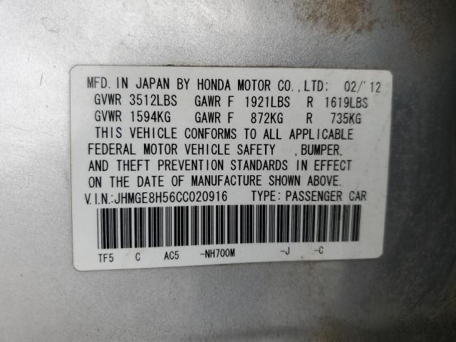 2012 Honda FIT Sport