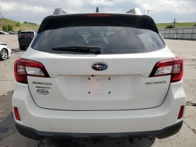 2016 Subaru Outback 2.5I Limited