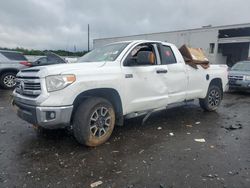 Toyota salvage cars for sale: 2017 Toyota Tundra Double Cab SR