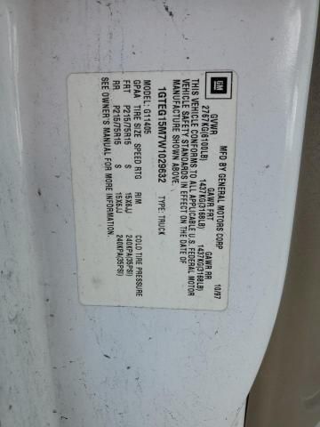 1998 GMC Savana G1500