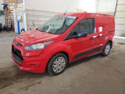Salvage trucks for sale at Ham Lake, MN auction: 2014 Ford Transit Connect XLT