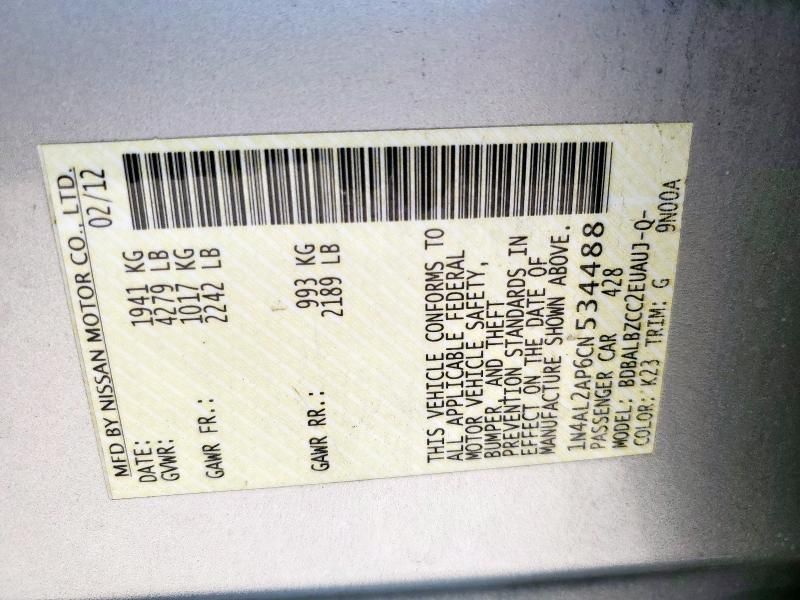 2012 Nissan Altima Base