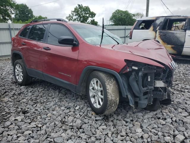 2016 Jeep Cherokee Sport