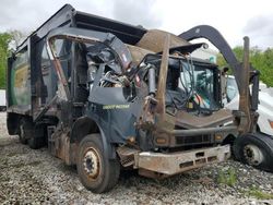 Salvage trucks for sale at West Warren, MA auction: 2024 Mack Terrapro Refuse Truck