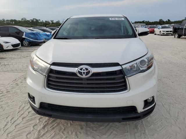 2016 Toyota Highlander le