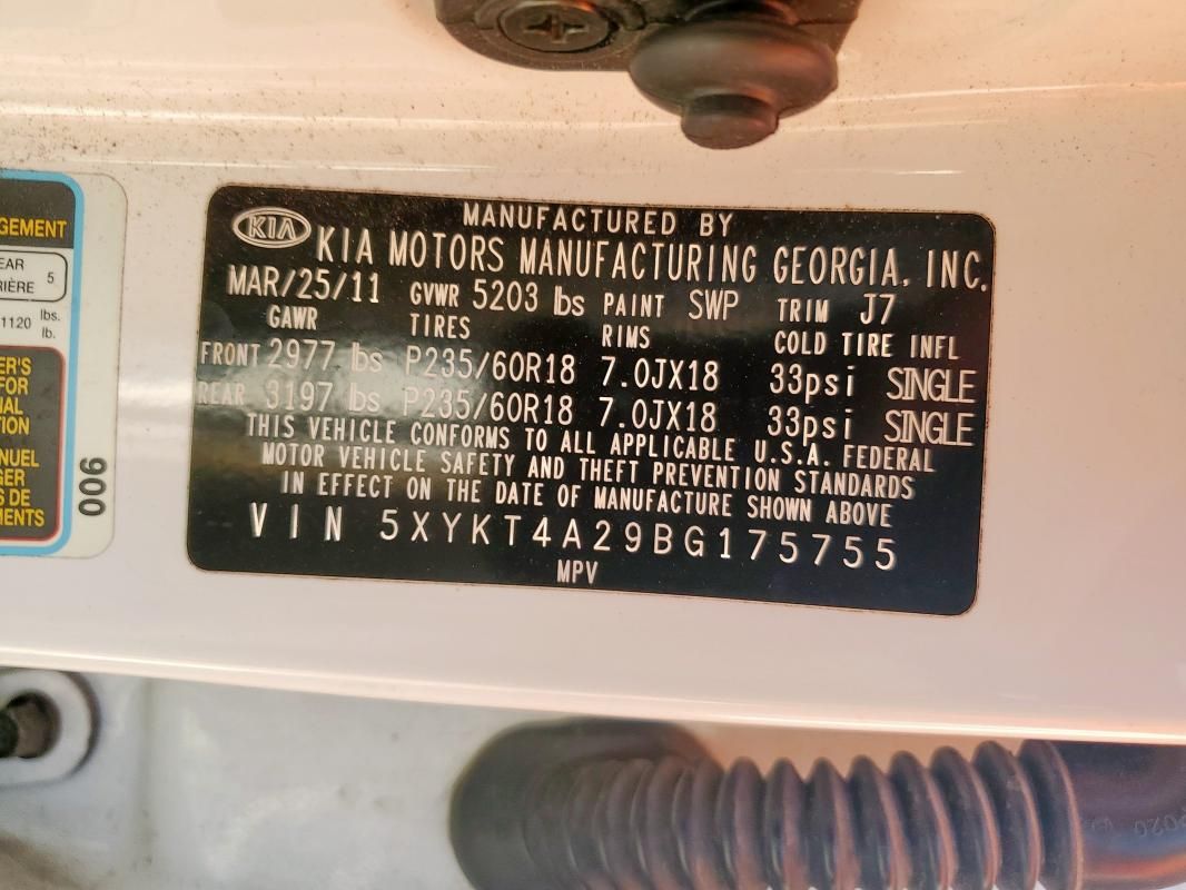 2011 KIA Sorento Base