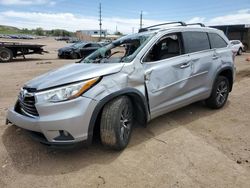 2016 Toyota Highlander XLE for sale in Colorado Springs, CO
