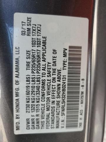 2017 Honda Odyssey SE