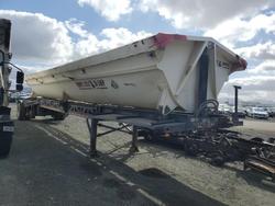 Salvage trucks for sale at San Diego, CA auction: 2014 Ranco Side Dump Trailer