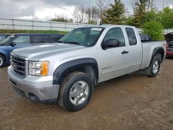 Salvage trucks for sale at Davison, MI auction: 2012 GMC Sierra K1500 SLE