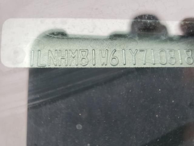 2001 Lincoln Townhouse Town car Executive