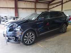Lincoln Nautilus salvage cars for sale: 2019 Lincoln Nautilus Select