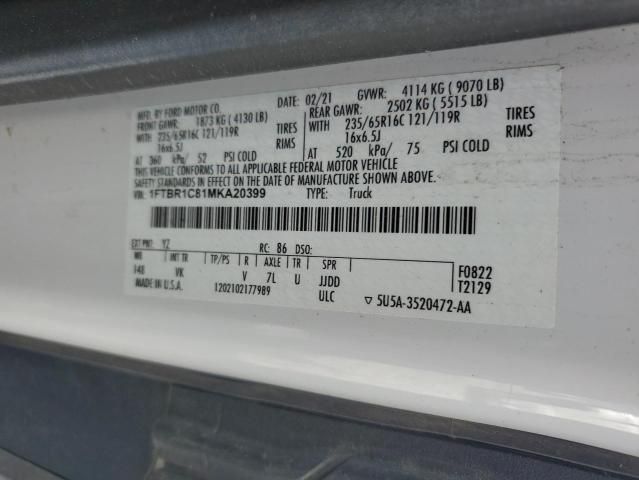 2021 Ford Transit T-250