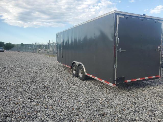 2022 Diamond C Argo 8.5X24TA Enclosed Snowmobile Trailer