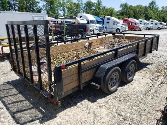 2025 Sure-Trac STUTB8216-BP-070 Utility Trailer
