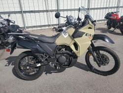 Salvage motorcycles for sale at Littleton, CO auction: 2022 Kawasaki KL650 F