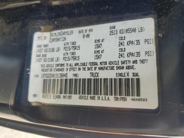 2001 Dodge Dakota