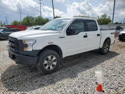 Salvage trucks for sale at Columbus, OH auction: 2016 Ford F150 Supercrew