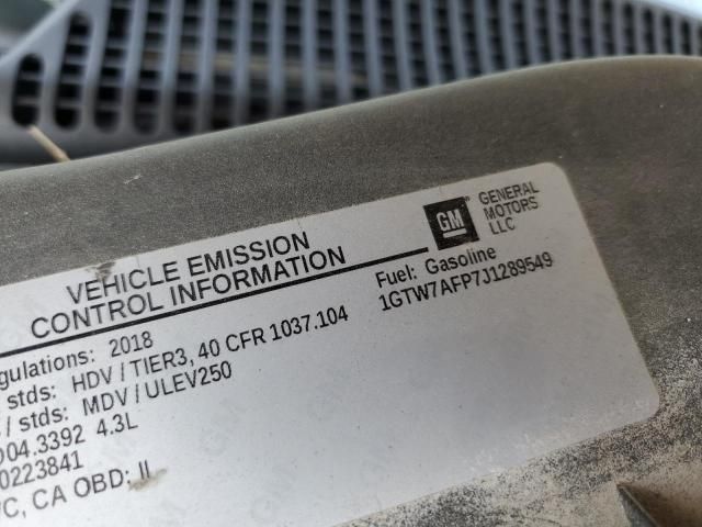 2018 GMC Savana G2500