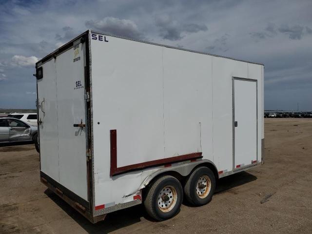 2015 Shar P Enclosed Cargo Trailer