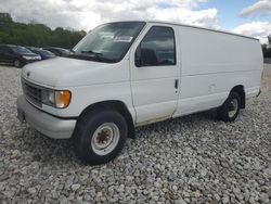 Salvage trucks for sale at Barberton, OH auction: 1996 Ford Econoline E350 Super Duty Van