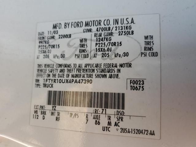 2004 Ford Ranger