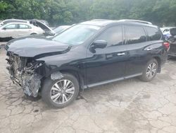 Vehiculos salvage en venta de Copart Austell, GA: 2017 Nissan Pathfinder S