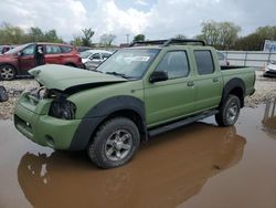 Salvage cars for sale from Copart Chicago Heights, IL: 2004 Nissan Frontier Crew Cab XE V6