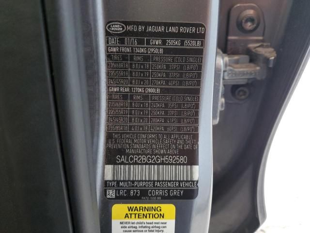 2016 Land Rover Discovery Sport HSE