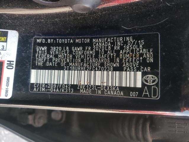 2015 Toyota Corolla L