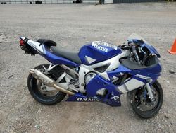 Salvage cars for sale from Copart Tampa: 2000 Yamaha YZFR6 L