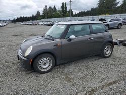 Salvage cars for sale from Copart Graham, WA: 2006 Mini Cooper
