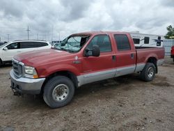 Salvage trucks for sale at Greenwood, NE auction: 2002 Ford F250 Super Duty