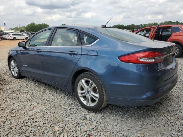 2018 Ford Fusion S Hybrid