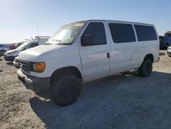Salvage trucks for sale at Antelope, CA auction: 2004 Ford Econoline E350 Super Duty Wagon