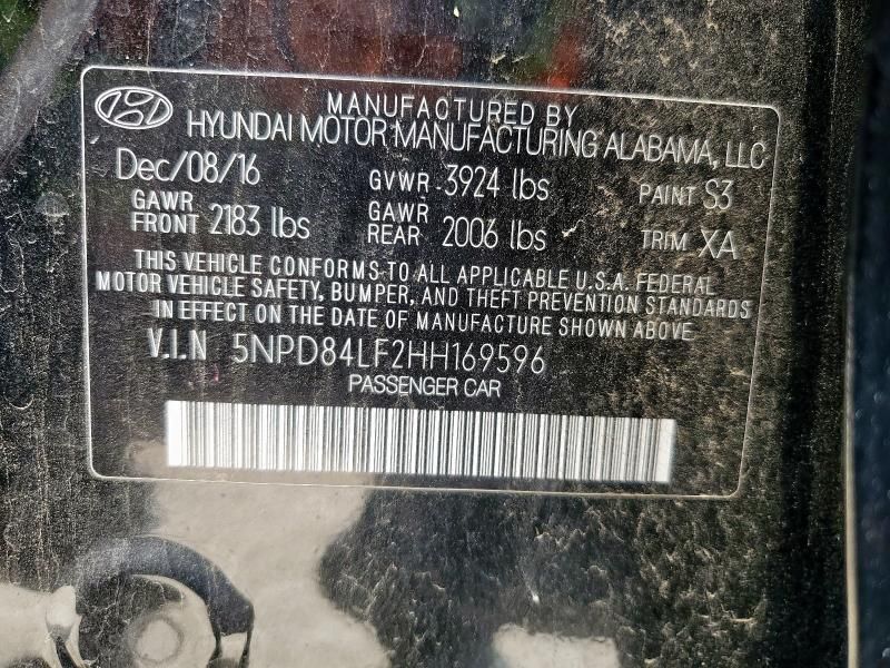 2017 Hyundai Elantra SE