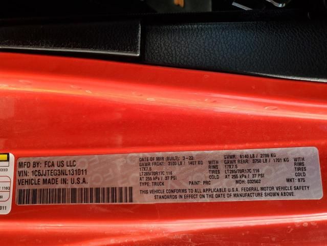 2022 Jeep Gladiator Mojave