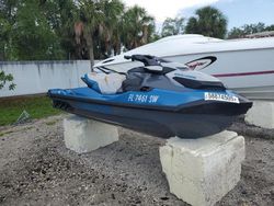 Salvage boats for sale at West Palm Beach, FL auction: 2021 YDV Jetski