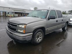 Salvage trucks for sale at New Britain, CT auction: 2007 Chevrolet Silverado C1500 Classic Crew Cab