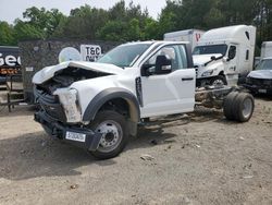 Salvage trucks for sale at Sandston, VA auction: 2024 Ford F450 Super Duty