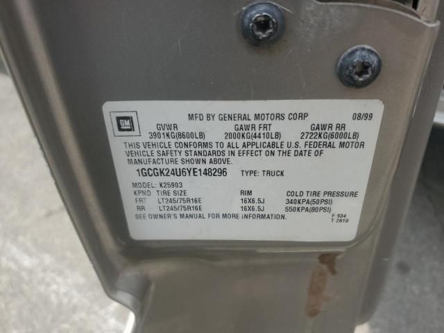 2000 Chevrolet Silverado K2500